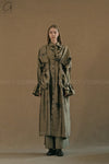 MUTEDANCE belted dress MD23FW09 olive PM103